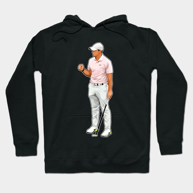 Rory McIlroy Golf Master Hoodie by GuardWall17